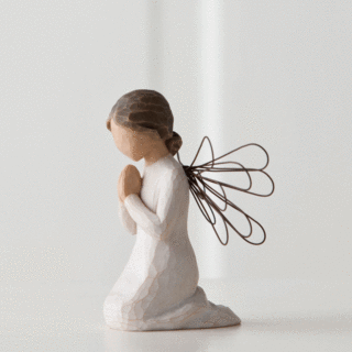 Willow Tree - Angel of Prayer Figurine - For those who believe in the power of prayer