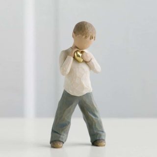 Willow Tree - Heart of Gold Figurine - You will always have my heart