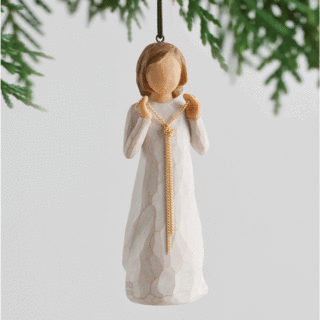 Willow Tree - Truly Golden Ornament - Your friendship is truly golden