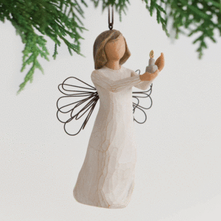 Willow Tree - Angel of Hope Ornament - Each day, hope anew