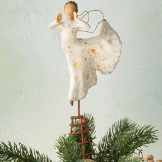 Willow Tree - Song of Joy Tree Topper - Tidings of comfort and joy