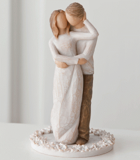 Willow Tree - Together Cake Topper - True partners in love and life