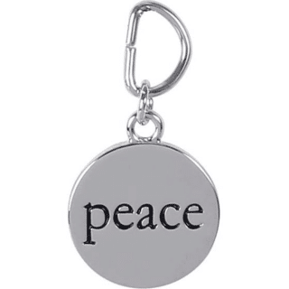 Mani The Lucky Cat Charm – Peace 20mm Charm