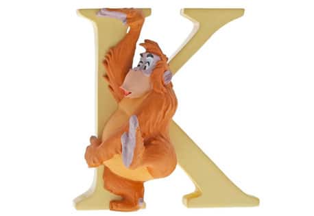 Disney Enchanting Alphabet K – King Louie Figurine