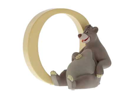 Disney Enchanting Alphabet O - Baloo Figurine