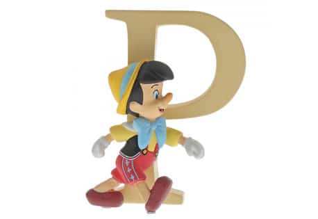 Disney Enchanting Alphabet P – Pinocchio Figurine