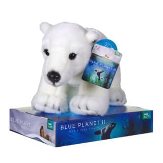 BBC Blue Planet Polar Bear Soft Toy 25cm