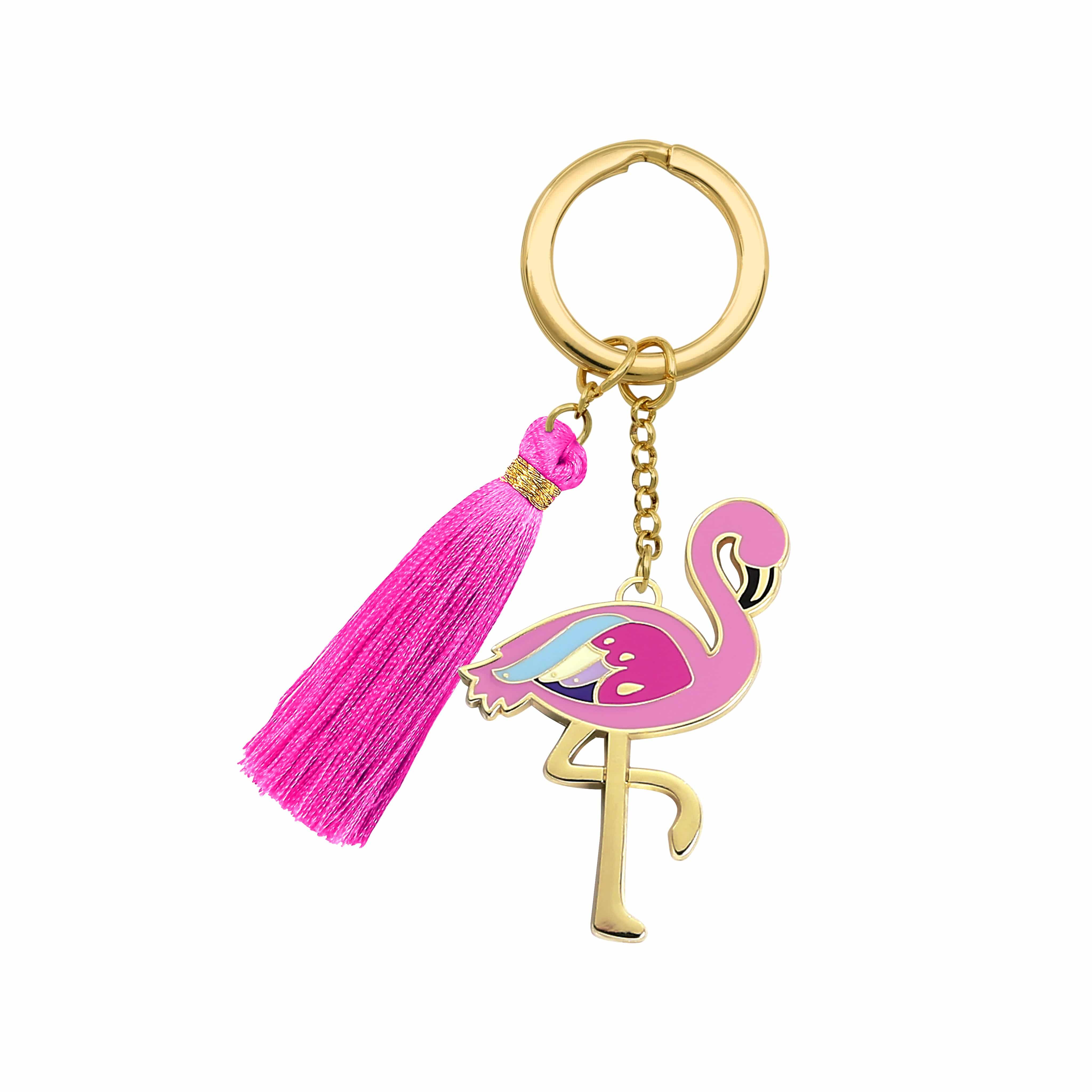 Beyond Charms Keychain - Flamingo - Coco Gifts Shop Online
